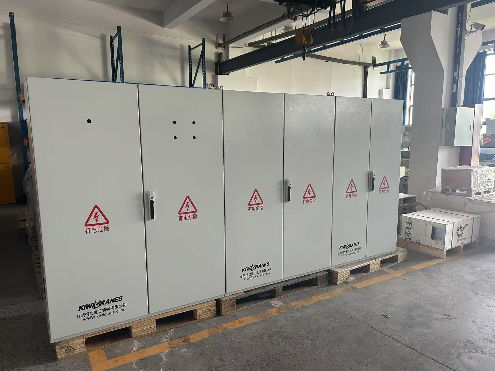 Control Panel Rack Over Head Image Electric Overhead Crane Inverter Control Panel For Traveling Precise ...