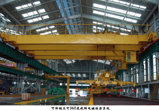 European Style Double Girder Bridge Crane Easy Operation 40ton 22m Lifting Capacity