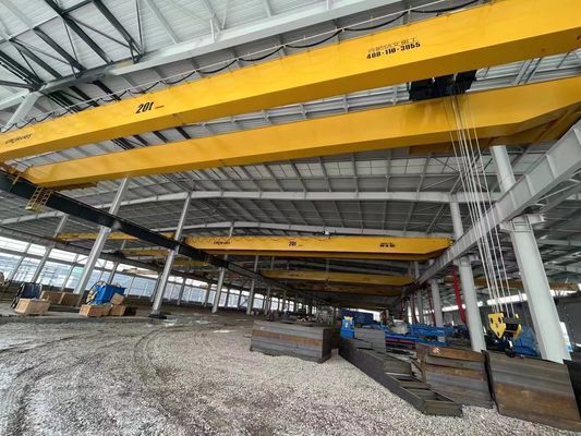 20T Double Girder Overhead Crane with 7.5-31.5m Span