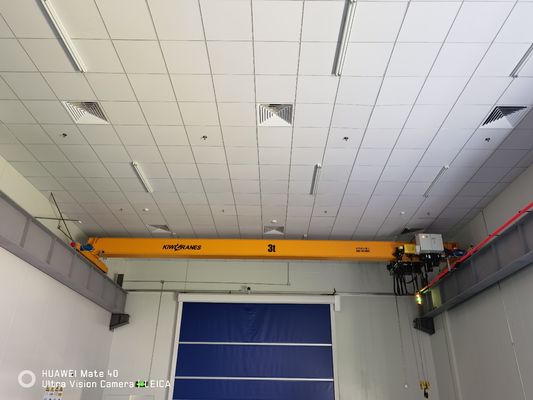 Electric Single Girder Overhead Crane 1.6T-20T Lifting Load 7.5-31.5m Span