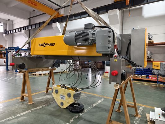 Remote Control Wire Rope 12.5 Ton Double Girder Hoist Factory Radio Remote Control Wire Rope ...