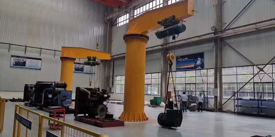 2T Multi-scene Use Column Type Electric Rotating 360 Degree Jib Crane