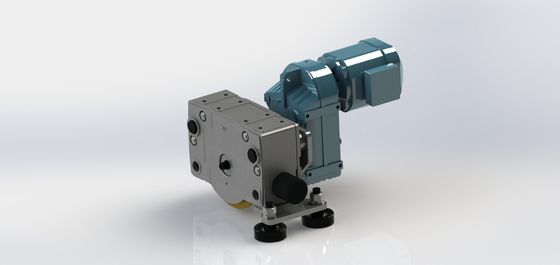 DRS 125mm To 400mm Traveling Wheel Block With Drive Geared Motor