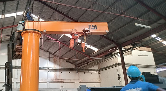 250kg Multi-scene Column Type Electric Rotating 360 Degree Jib Crane