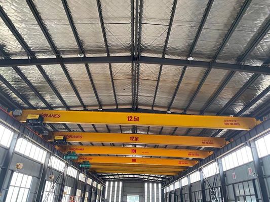 5 000 kg grúa eléctrica de sola viga de 20 metros de largo