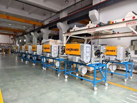 5 ton 6m Hoist Tali Kawat Gaya Eropa Girder Tunggal untuk Pertambangan