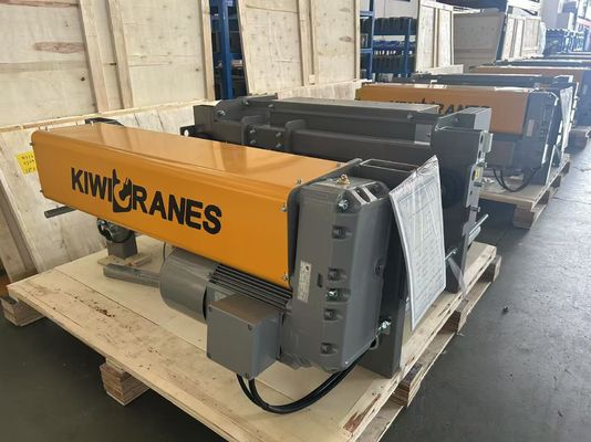 6.3T 12M Single Girder Wire Rope Hoist Factory European Style Single Beam