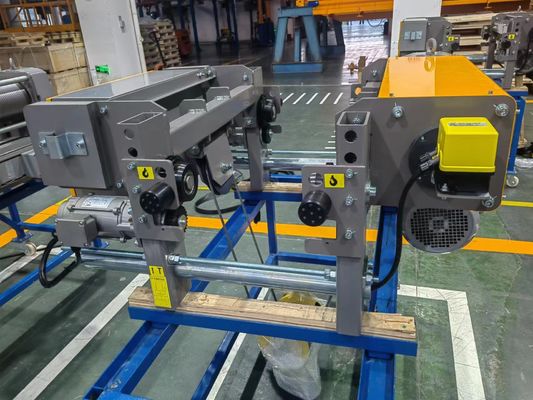 European Style Wire Rope Hoist with 6-18M Lifting Height 220-460V Power and Forged Steel Hook