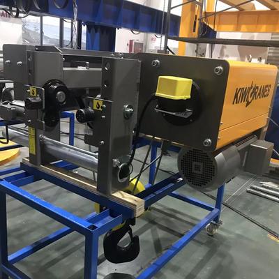 Single Girder Wire Rope Hoist with 220 to 460 Volt Power Range and Dual Speed for Flexible Industrial Applications