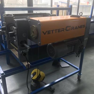 Heavy Duty Single Girder Wire Rope Hoist with Wear Resistant Wire Rope and 220-460V Power