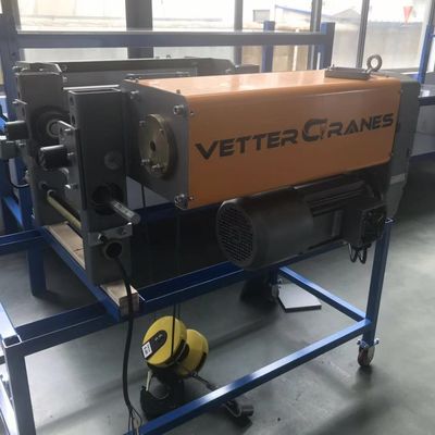 Single Girder Electric Wire Hoist With Modular design European Style 16T 18M