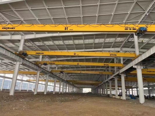 Flexible And Accurate Single Girder Overhead Crane For 2.5Ton Lifting Operations