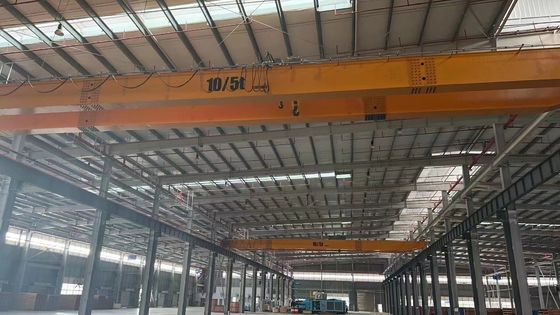 European double-girder overhead crane with lighter and stronger structural design