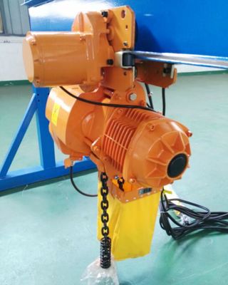Electric Chain Hoist Featuring Safe Low Voltage Control and Modular Design for Heavy Load Handling